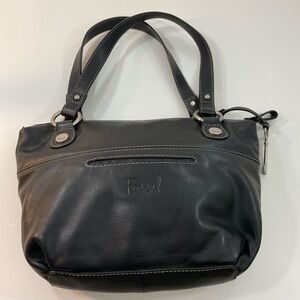 Fossil black leather bag

In great condition